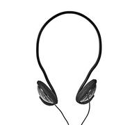 NEDIS Casque Filaire - 3.5 mm - Longueur de Corde: 2.10 m - Noir