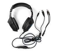 Nedis Casque Gamer Filaire Stéréo USB-A avec Télécommande Intégrée Noir