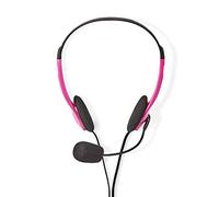 Nedis Casque PC Bandeau 2 Connecteurs 3.5mm