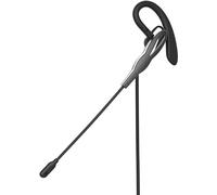 Nedis Casque PC / Intra-auriculaire / Mono / USB Type-A / USB Type-C™ / Microphone pliable / Gris / Noir
