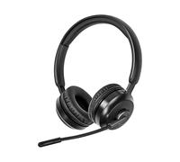Nedis Casque PC Supra-auriculaire Stéréo Bluetooth avec Microphone Rabattable