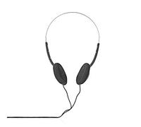 Nedis Écouteurs sur-oreille Slimline HPWD1101BK – filaire jack 3,5 mm & 6,35 mm – noir