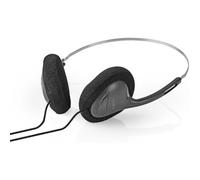 Nedis Casque supra-auriculaire C?bl? 1,2 m Noir, one-Size, HPWD1101BK, ?couteurs, Noir