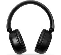 Nedis Casque supra-auriculaire sans fil / Autonomie max. de la batterie : 12 h / Micro intégré / Appuyez sur Ctrl / Contrôle de la voix / Réglage du volume / Noir