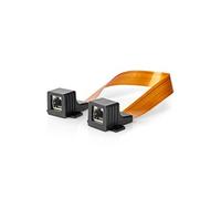 Nedis Nedis CAT5e Cable UTP RJ45 (8P8C) Female RJ45 (8P8C) Female 0.30 m Flat PVC Orange Box Orange G