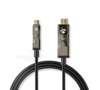 Nedis CCBG6410BK100 changeur de genre de câble USB-C HDMI Noir