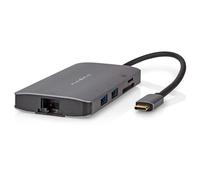 Nedis Station d'accueil CCBW64240AT02 USB 3.2 Gen 1 (3.1 Gen 1) Type-C Anthracite
