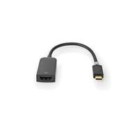 Nedis Adaptateur USB-C 24 pin mâle vers HDMI femelle 20 cm Anthracite 4K