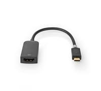 Nedis Adaptateur USB-C 24 pin mâle vers HDMI femelle 20 cm Anthracite 4K