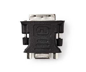 Nedis CCGB32900BK changeur de genre de câble DVI-I 24+5-Pin VGA Noir