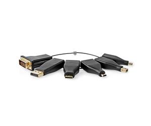 Nedis CCGB34999BK changeur de genre de câble DVI HDMI Noir