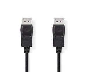 Nedis CCGB37010BK20 câble DisplayPort 2 m Noir