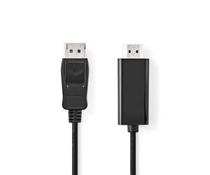 Nedis CCGB37100BK30 câble vidéo et adaptateur 3 m DisplayPort HDMI