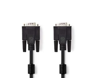 Nedis CCGB59000BK20 câble VGA 2 m VGA (D-Sub) Noir