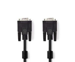 Nedis CCGB59000BK30 câble VGA 3 m VGA (D-Sub) Noir