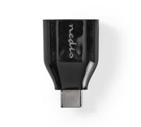Nedis CCGB60915BK changeur de genre de câble USB C USB A Noir