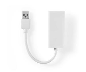 Nedis CCGB60950WT02 changeur de genre de câble RJ-45 USB 2.0 Type-A Blanc
