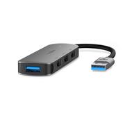 Nedis CCGB61210GY01 hub & concentrateur USB 3.2 Gen 1 (3.1 Gen 1) Type-A 0 Mbit/s Gris