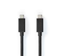 Nedis CCGB64020BK20 câble USB USB 3.2 Gen 2 (3.1 Gen 2) 2 m USB C Noir