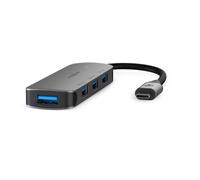 Nedis CCGB64220GY01 hub & concentrateur USB 3.2 Gen 1 (3.1 Gen 1) Type-C 5000 Mbit/s Gris
