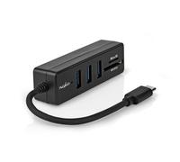 Nedis CCGB64250BK01 station d'accueil Avec fil USB Type-C Noir