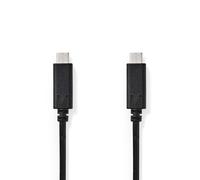 Nedis CCGB64700BK30 câble USB USB 3.2 Gen 1 (3.1 Gen 1) 3 m USB C Blanc