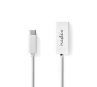 Nedis CCGB64950WT02 câble de réseau Blanc 0,2 m Cat8.1