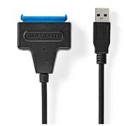 Nedis CCGB75100BK05 changeur de genre de câble USB-A SATA 22-Pin Noir