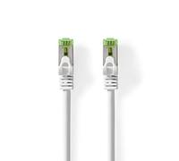 NEDIS CCGB85420WT50 Câble Cat 7 | PiMF | Fiche RJ45 | Fiche RJ45 | 5 m | Rond | LSZH | Blanc | Boîte