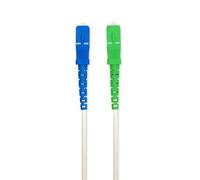 Nedis CCGB89610WT20 câble InfiniBand et à fibres optiques 2 m SC FTTH Blanc