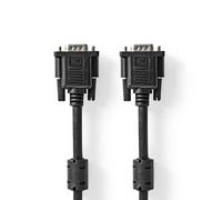 Nedis CCGL59000BK20 câble VGA 2 m VGA (D-Sub) Noir