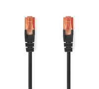 Nedis CCGL85200BK300 câble de réseau Noir 30 m Cat6 U/UTP (UTP)