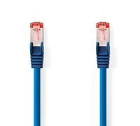 Nedis Ccgl85221Bu50 Cat6 Network Cable Rj45 Male S/Ftp 5.00 M Round Lszh Blue Label