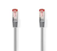 Nedis CCGL85221GY05 câble de réseau Gris 0,5 m Cat6 SF/UTP (S-FTP)