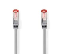 Nedis Ccgl85221Gy05 Cat6 Network Cable Rj45 Male Rj45 Male S/Ftp 0.50 M Round Lszh Grey Label
