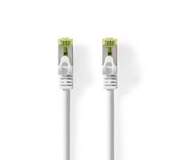 Nedis Ccgl85420Wt50 Cat7 Network Cable S/Ftp Rj45 Male Rj45 Male 5.00 M Snagless Round Lszh White Label