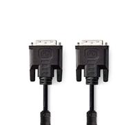 Nedis Ccgp32050Bk20 Câble Dvi Dvi-I 24+5-Pin Male - Dvi-I 24+5-Pin Male 2.0 M Noir