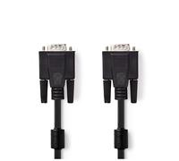 Nedis CCGP59000BK100 câble VGA 10 m VGA (D-Sub) Noir