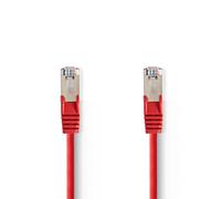 Nedis CCGP85121RD100 câble de réseau Rouge 10 m Cat5e SF/UTP (S-FTP)