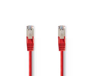 Nedis CCGP85121RD100 câble de réseau Rouge 10 m Cat5e SF/UTP (S-FTP)