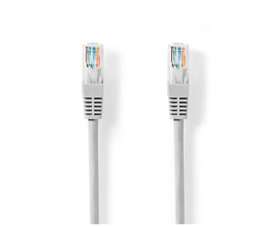 Nedis CCGT85100GY100 câble de réseau Gris 10 m Cat5e U/UTP (UTP)