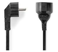 Nedis CEGL10230BK20 câble électrique Noir 2 m Prise d'alimentation type F
