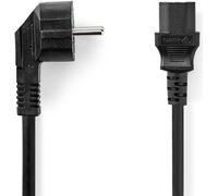Nedis CEGP10000BK50 Câble d'alimentation Noir 5 m Prise secteur type F IEC C13 (CEGP10000BK50)