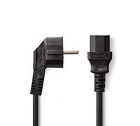 Nedis CEGT10000BK50 Câble d'alimentation Noir Coupleur IEC 320 C13 5 m