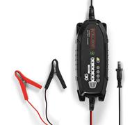 Nedis Chargeur de batterie plomb-acide - 6 / 12 / 12.8 V DC - 3.8 A - Maintien de charge - Euro / Type C (CEE 7/16) - Bornes de batterie - Type de batterie - Energie : AGM / Batterie plomb / Gel / SLA