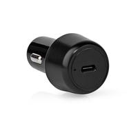 NEDIS Auto-Ladegerät 30 W 2.0/3.0 A - Anzahl der Ausgänge: 1, Port Type: USB-C™, Automatische Spannungswahl