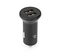 N CCHAU480ABK - Chargeur USB pour voiture, 5 V, 2,4 A, noir