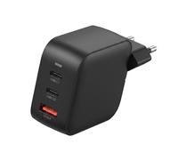 Nedis Chargeur GaN 70W USB-A / 2 USB-C avec Sélection Automatique de la Tension