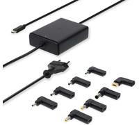 Nedis, Chargeur USB-C 100W GaN pour ordinateur portable, tablette, smartphone, noir