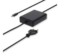 Nedis, Chargeur USB-C 45W GaN pour ordinateur portable, tablette, smartphone, noir